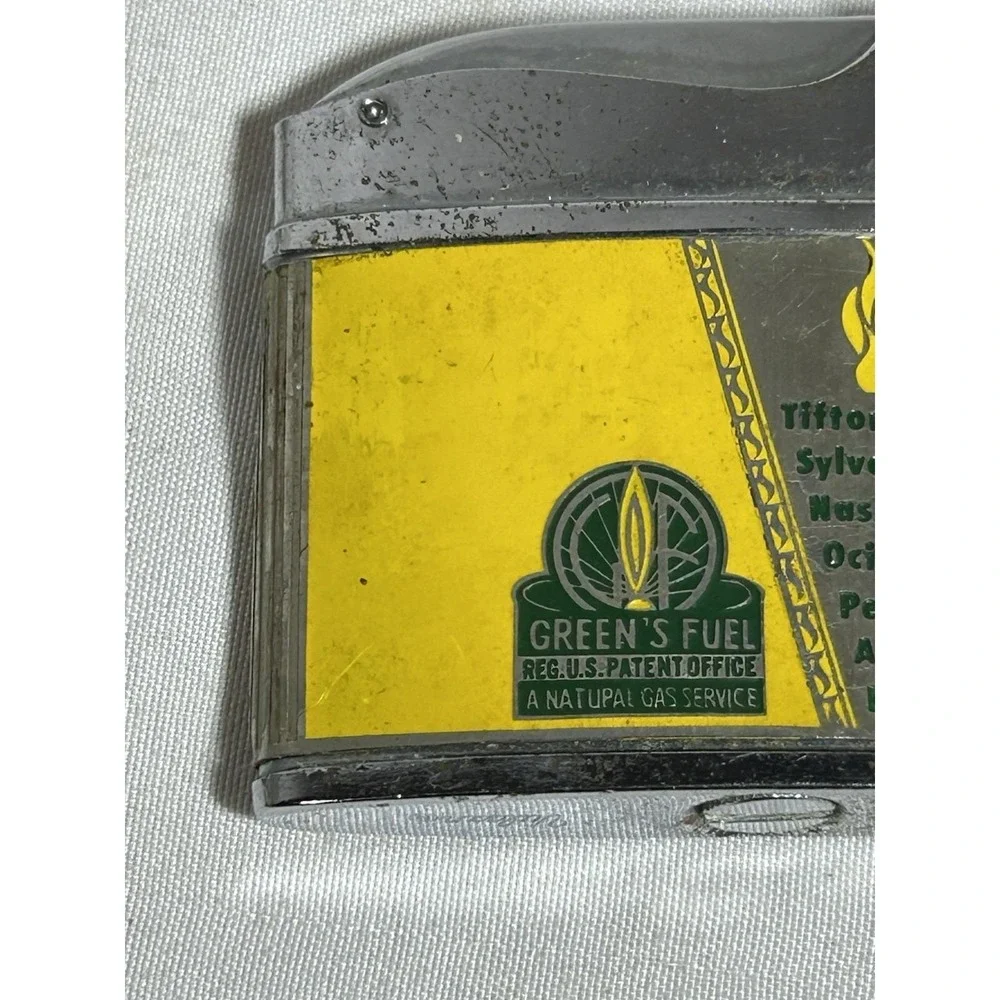 Vintage Advertising Lighter Tri County Gas Tifton Sylvester Nashville Adel GA